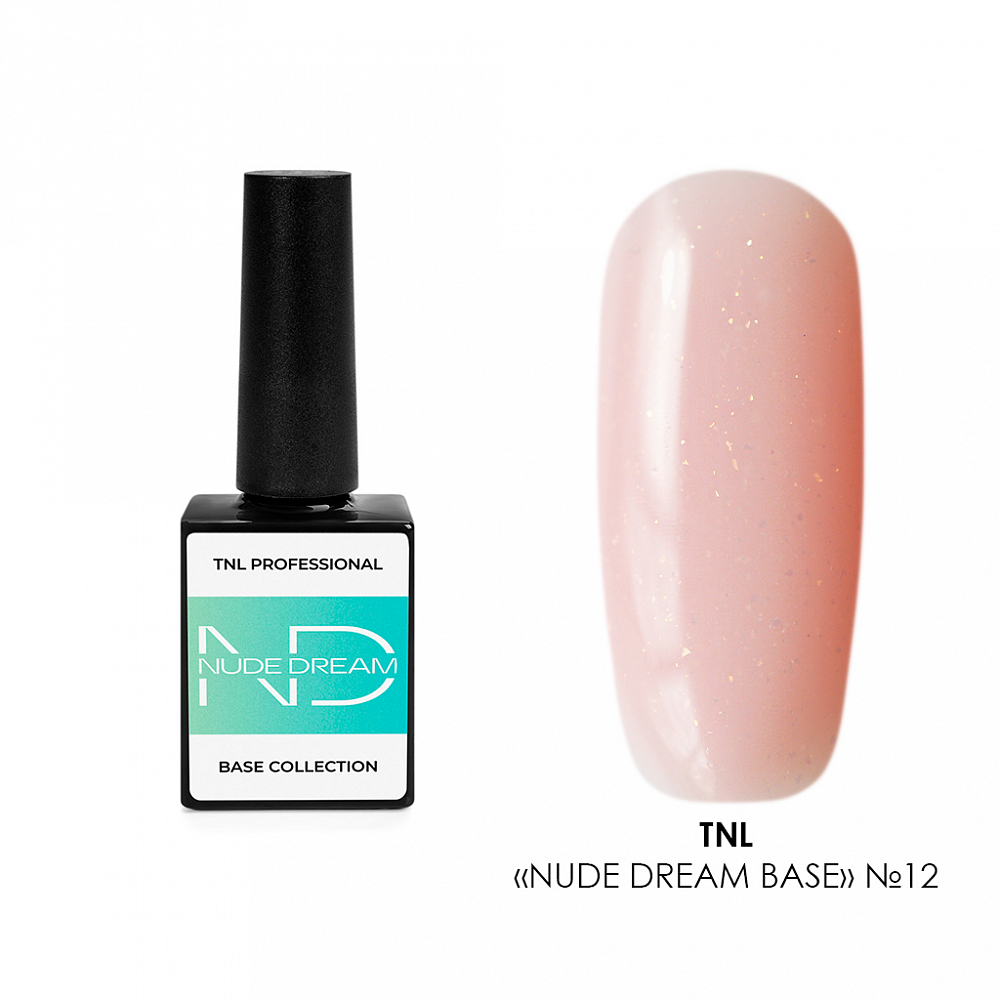 TNL, Nude dream base - цветная база №12, 10 мл