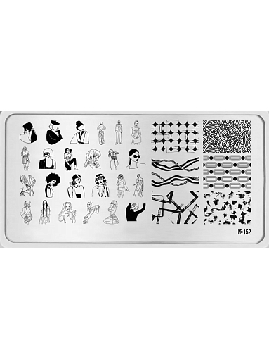Пластина для стемпинга №152