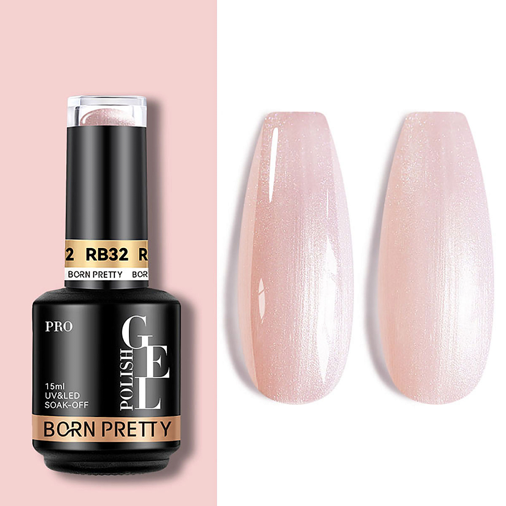 Born Pretty, Quick Extension Gel - базовое каучуковое покрытие RB32, 15 мл Born Pretty, Quick Extension Gel - базовое каучуковое покрытие RB32, 15 мл