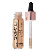 Makeup Revolution, Liquid Highlighter - жидкий хайлайтер (Liquid Euphoric Gold)