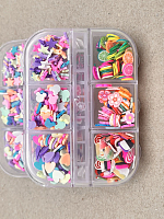 Набор объемных фигурок для маникюра