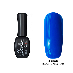 Serebro, Neon base - неоновая цветная база (№06), 11 мл