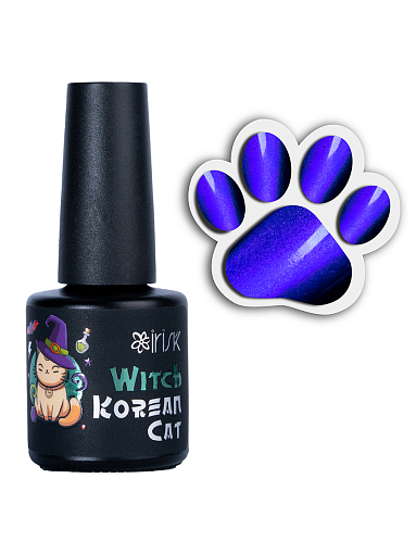 Irisk, Korean Cat Witch - магнитный гель-лак "кошачий глаз" №28, 10 мл