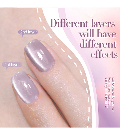 Born Pretty, Water Light Cat Magnetic Gel- магнитный гель-лак кошачий глаз WL-03, 10 мл