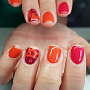 CND Creative Play Gel, гель-лак (№499 Tangerine Rush), 15 мл