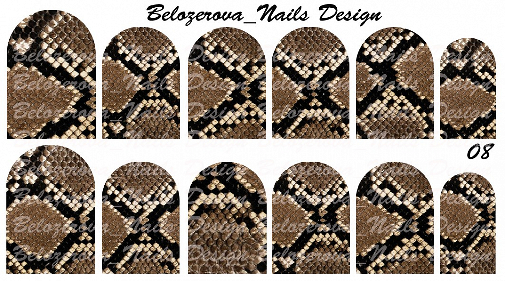 Слайдер-дизайн Belozerova Nails Design на прозрачной пленке (8)
