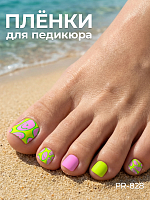 Anna Tkacheva, наклейки пленки для педикюра PR-828