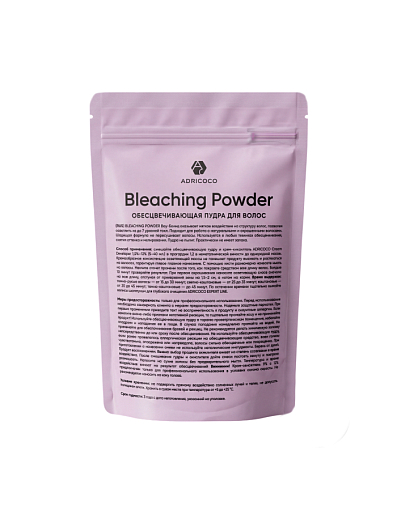 Adricoco, Bleaching Powder - пудра обесцвечивающая для волос (вау-блонд), 500 гр