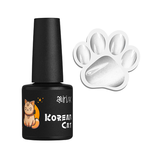 Irisk, Korean Cat - магнитный гель-лак "Кошачий глаз" №04, 10 мл