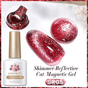 Born Pretty, Shimmer Reflective Cat - магнитный гель-лак светоотражающий SR05, 10 мл
