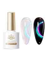Born Pretty, White Light Cat Magnetic Gel - магнитный гель-лак "кошачий глаз" MY386, 10 мл