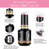Born Pretty, PRO Gel Polish - гель-лак C002, 15 мл