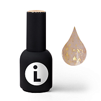 Lianail, Gold Leaf - база для гель-лака камуфлирующая с поталью (№371), 10 мл