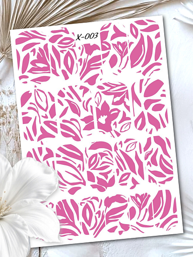 Anna Tkacheva, мини наклейки пленки для маникюра X-003