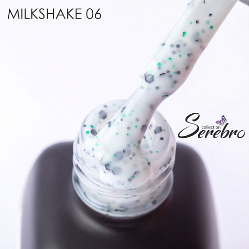 Serebro, гель-лак Milkshake №06, 11 мл