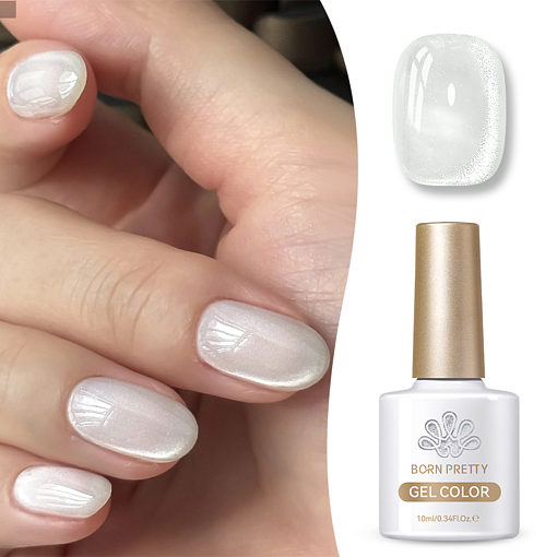 Born Pretty, Crystal Cat Magnetic Gel - магнитный гель-лак "кошачий глаз" MY42, 10 мл