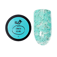 Klio, Confetti Gel - гель для дизайна с глиттером и конфетти №5, 5 гр