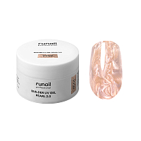 RuNail, BUILDER UV GEL PEARL 2.0 - моделирующий УФ-гель c жемчужным эффектом №9959, 15 гр
