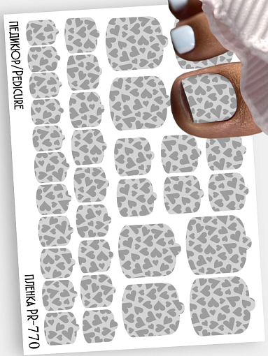 Anna Tkacheva, наклейки пленки для педикюра PR-770 Anna Tkacheva, наклейки пленки для педикюра PR-770