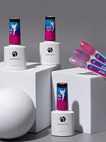 Adricoco, набор №101 гель-лак светоотражающий Little Pixie (3 оттенка по 8 мл)