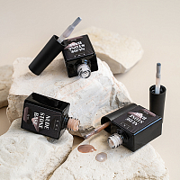 TNL, Nude Stone Base - жесткая база для гель-лака с шиммером №08, 10 мл