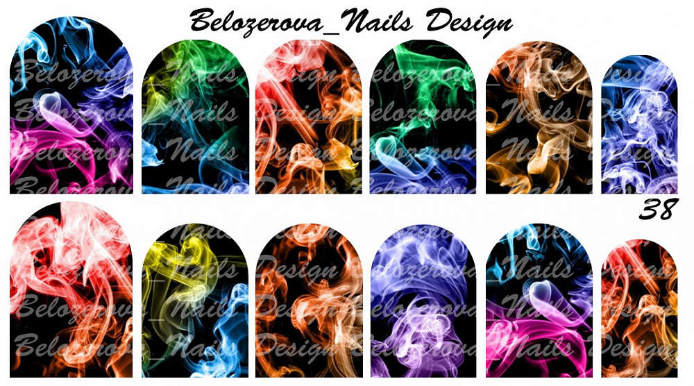 Слайдер-дизайн Belozerova Nails Design на белой пленке (38)
