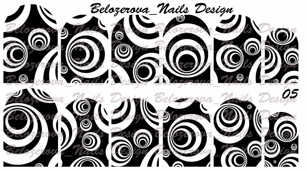 Слайдер-дизайн Belozerova Nails Design на белой пленке (5)