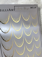 Anna Tkacheva, слайдер-дизайн MilliArt металлик MTL-271