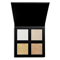 Makeup Revolution Pro, 4K Highlighter Palette - палетка хайлайтеров (Gold)