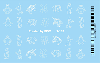 BPW.Style, слайдер-дизайн (Белые животные)