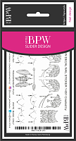 BPW.Style, слайдер-дизайн (Подвески с перьями)