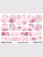 Anna Tkacheva, наклейки пленки для педикюра PR-830