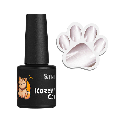 Irisk, Korean Cat - магнитный гель-лак "Кошачий глаз" №08, 10 мл