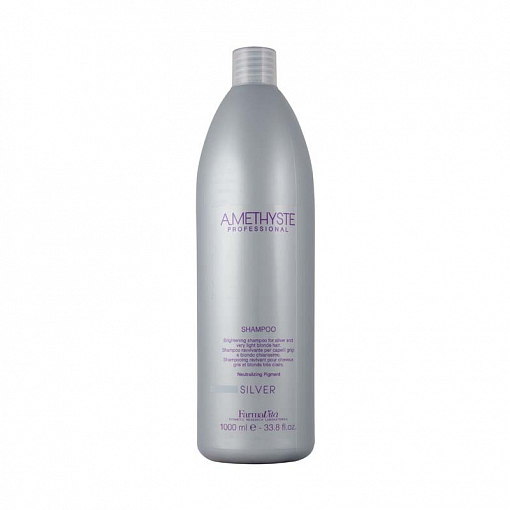 FarmaVita, Amethyste silver shampoo - шампунь для осветленных и седых волос, 1000 мл