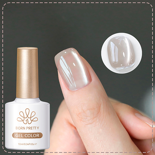 Born Pretty, Water Light Cat Magnetic Gel - магнитный гель-лак "кошачий глаз" MY03, 10 мл Born Pretty, Water Light Cat Magnetic Gel - магнитный гель-лак "кошачий глаз" MY03, 10 мл
