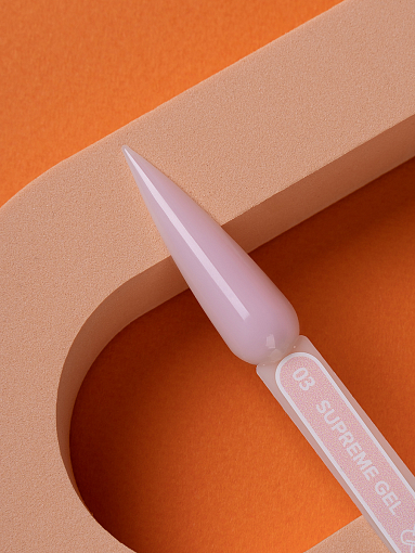 PASHE, Supreme Gel - жесткий гель для наращивания №3, 15 мл