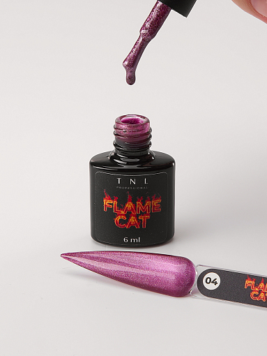 TNL, набор №238 гель-лак "корейская кошка" Flame Cat (5 оттенков по 6 мл)
