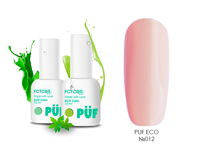 УЦЕНКА, PUF, гель-лак Eco (№012), 10 мл