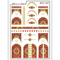 Anna Tkacheva, слайдер-дизайн MilliArt металлик MTL-248