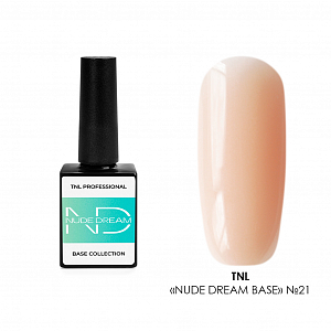TNL, Nude dream base - цветная база №21, 10 мл