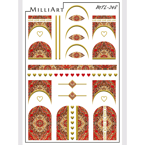 Anna Tkacheva, слайдер-дизайн MilliArt металлик MTL-248