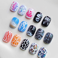 Born Pretty, гель для дизайна ногтей Poke Nail Gel white (белый), 5 гр