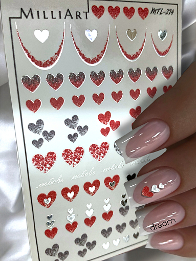 Anna Tkacheva, слайдер-дизайн MilliArt металлик MTL-274 Anna Tkacheva, слайдер-дизайн MilliArt металлик MTL-274