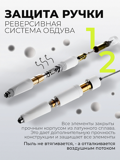 Dr.Alex, аппарат для маникюра и педикюра SP-110 45 тыс.об.,100 Вт (01 Без педали)