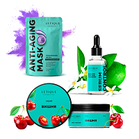 Набор Letique (скраб, сыворотка, маска альг., коробка)