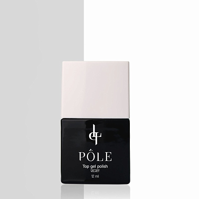 

POLE, топ для гель-лака "бархатный", 12 мл