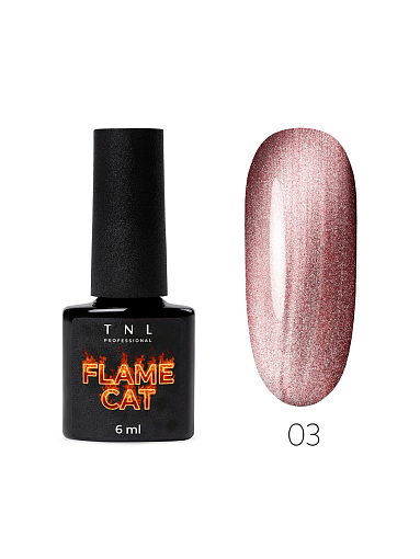 TNL, Flame Cat - гель-лак "корейская кошка" №03 (вулкан эмоций), 6 мл TNL, Flame Cat - гель-лак "корейская кошка" №03 (вулкан эмоций), 6 мл