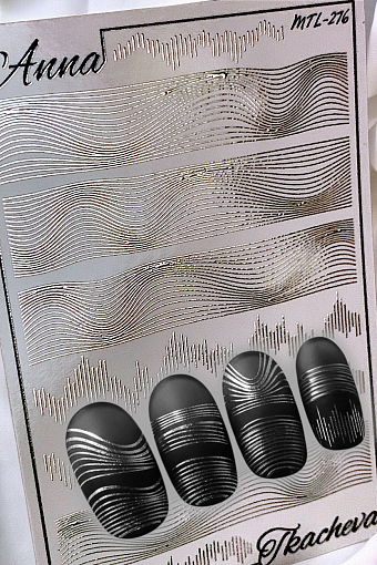 Anna Tkacheva, слайдер-дизайн MilliArt металлик MTL-276 Anna Tkacheva, слайдер-дизайн MilliArt металлик MTL-276