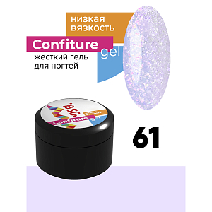 BSG, Confiture - жёсткий гель для наращивания №61 (низкая вязкость), 13 гр
