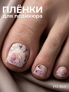 Anna Tkacheva, наклейки пленки для педикюра PR-855